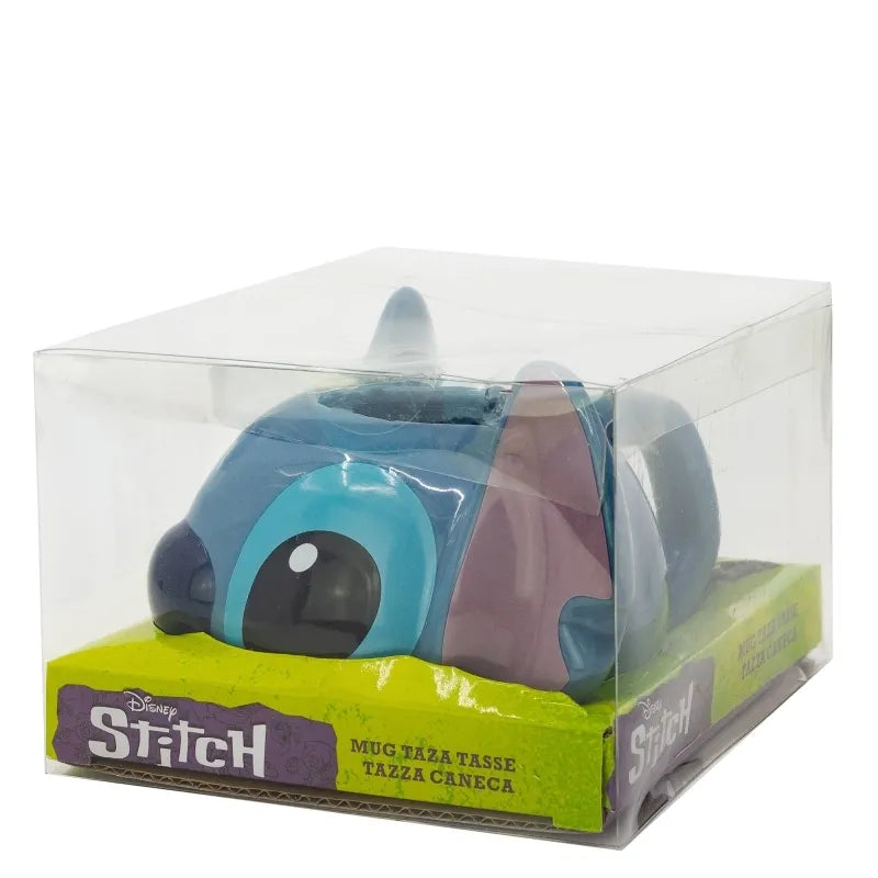 Disney Stitch - 3D keraminis puodelis dovanų dėžutėje 375 ml