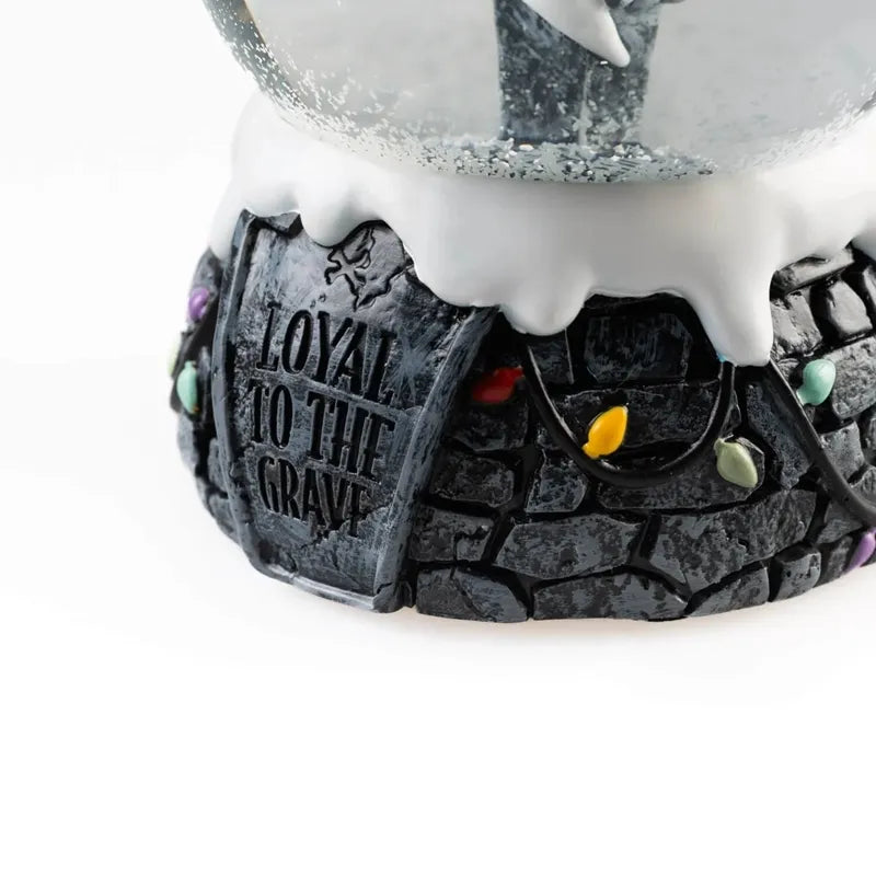 Disney Nightmare Before Christmas – stiklinis sniego gaublys „Zero“ dovanų dėžutėje