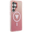 Guess IML Gradient Triangle MagSafe - Samsung Galaxy S26 Ultra dėklas (rožinis)
