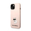 Karl Lagerfeld Silicone NFT Choupette – dėklas iPhone 14 Plus (rožinis)