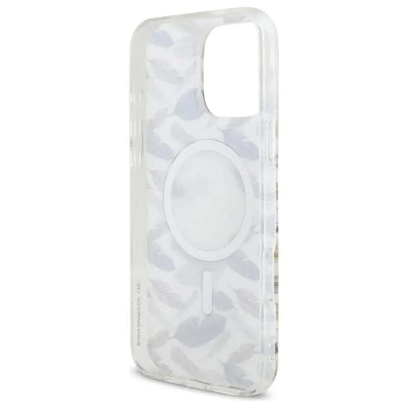 Hello Kitty IML Golden Leaves MagSafe – Dėklas, skirtas iPhone 16 Pro Max (baltas)