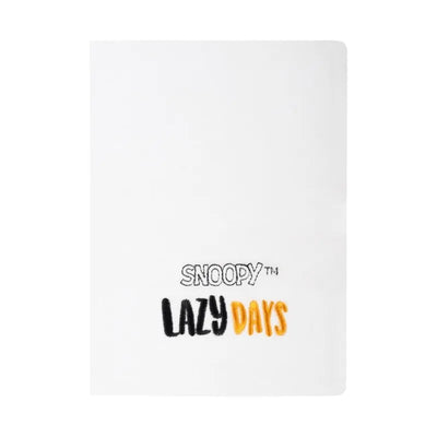 Snoopy – Pliušinis sąsiuvinis / A5 formato užrašų knygelė iš „Lazy Days“ kolekcijos