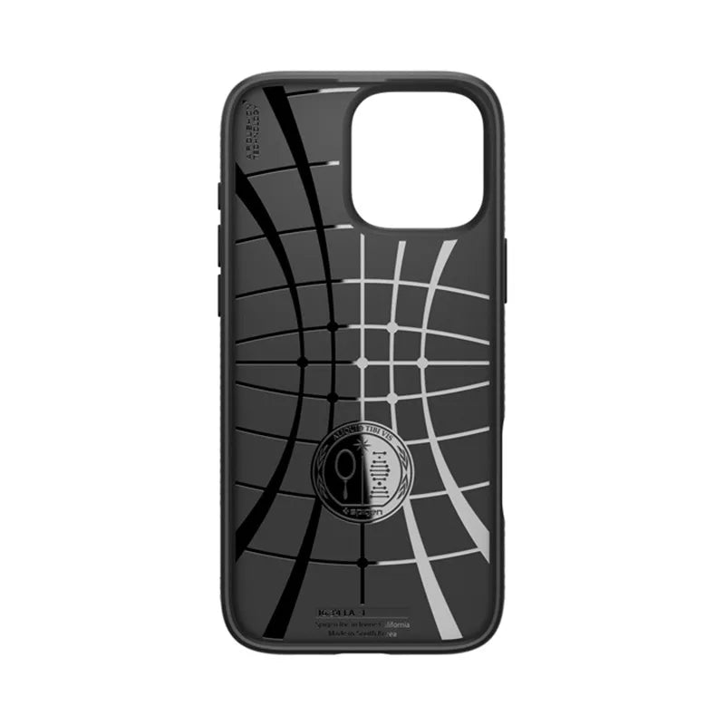 Spigen Liquid Air – dėklas, skirtas iPhone 16 Pro (matinis juodas)