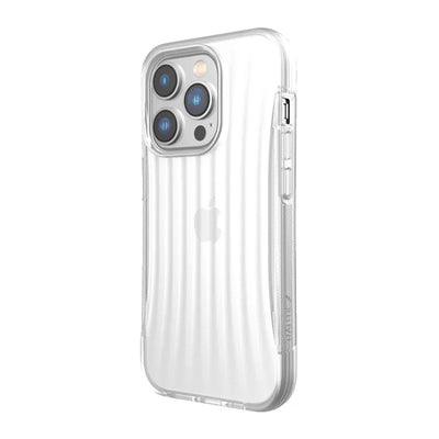 X-Doria Raptic Clutch - Biologiškai skaidus dėklas, skirtas iPhone 14 Pro (apsauga kritus iš 3m) (skaidrus)