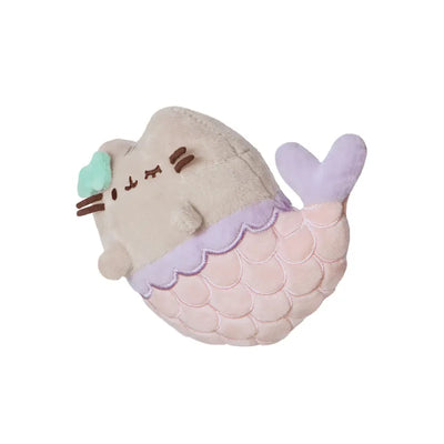 Pusheen – pliušinis žaislas undinėlė su kriaukle 12 cm