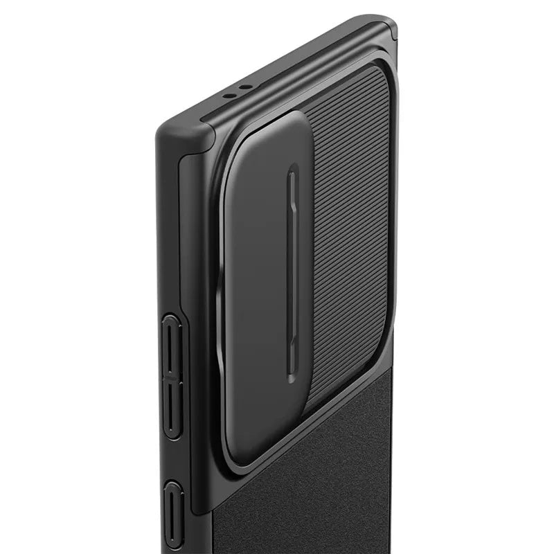 Spigen Optik Armor - Dėklas Samsung Galaxy S24 Ultra telefonui (Juodas)
