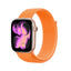 Crong Nylon – sportinis dirželis Apple Watch 38/40/41/42 mm (Tropical Orange)