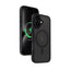 Crong Hybrid Frost MAG Cover – dėklas su MagSafe skirtas iPhone 16 (juodas)