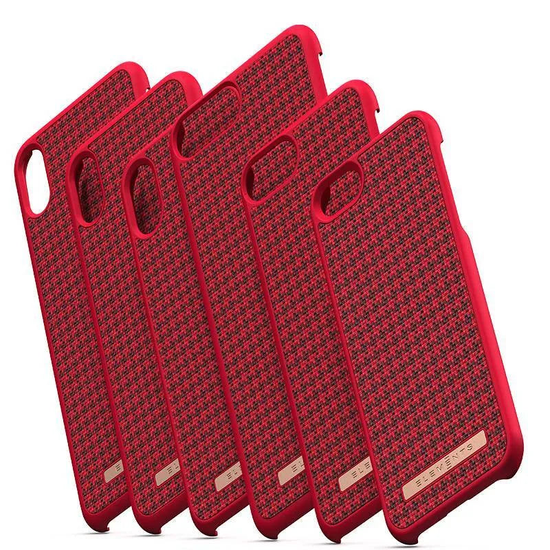 Nordic Elements Saeson Idun – Dėklas iPhone Xs Max (Raudonas)