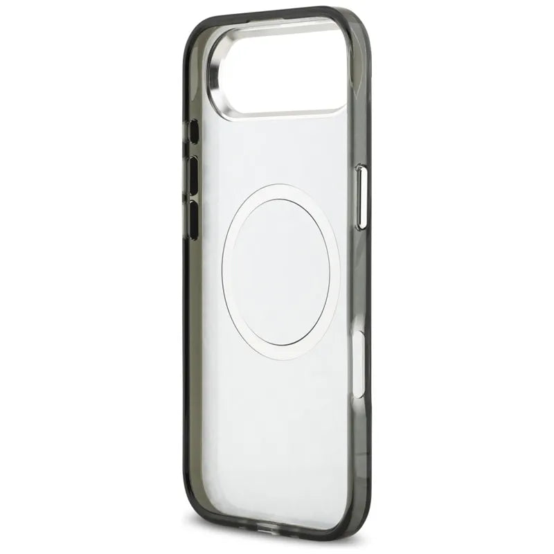 Karl Lagerfeld IML Choupette Head Logo MagSafe – dėklas iPhone Air (juodas)