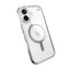 Speck Presidio Perfect Clear MagSafe - iPhone 17 dėklas (skaidrus / sidabrinis)