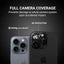 Crong Lens Shield - Kameros ir lęšių stiklas, skirtas iPhone 16 Pro / iPhone 16 Pro Max / iPhone 15 Pro / iPhone 15 Pro Max