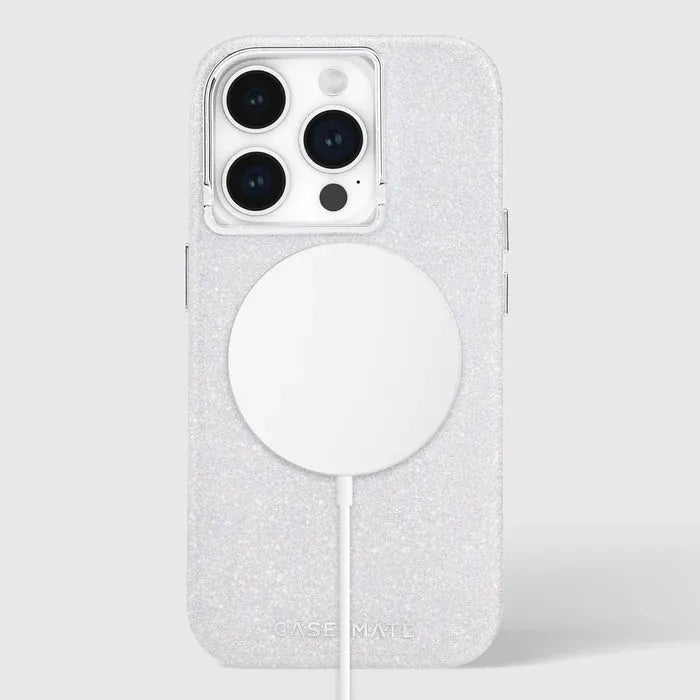 Case-Mate Shimmer MagSafe – dėklas, skirtas iPhone 15 Pro (vaivorykštinis)