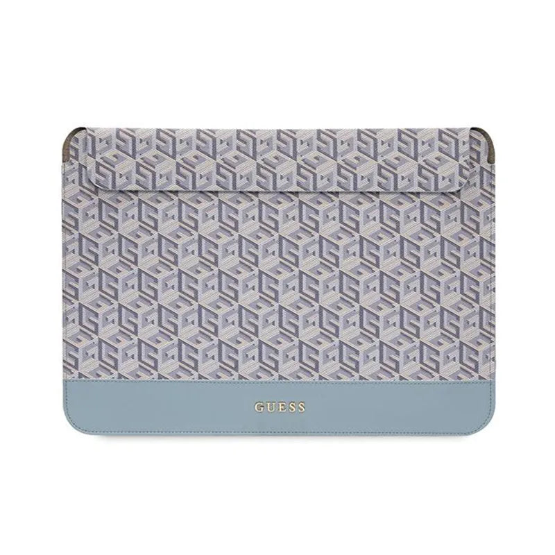 Guess GCube Stripes Sleeve – 14" nešiojamojo kompiuterio dėklas (mėlynas)