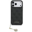 Guess 4G Charms Collection MagSafe – dėklas iPhone 17 Pro Max (juodas)