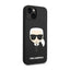 Karl Lagerfeld Silicone Ikonik Karl`s Head – Dėklas iPhone 14 Plus (juodas)