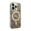 Guess 4G MagSafe – dėklas iPhone 14 Pro Max (rudas)