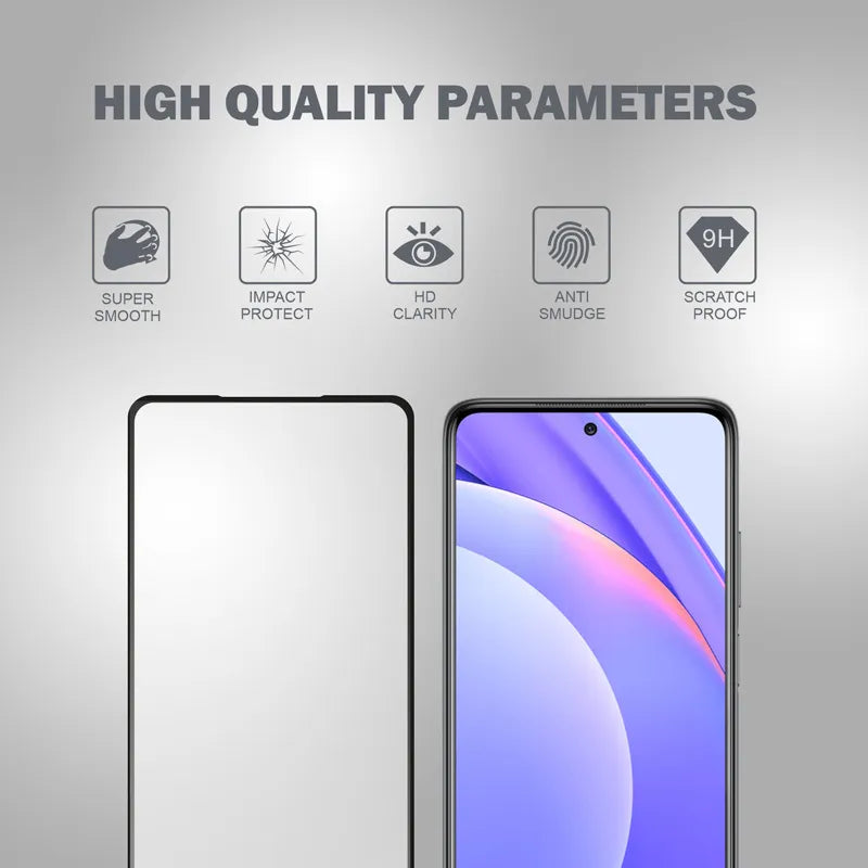 Crong 3D Armor Glass - 9H Full Glue grūdintas stiklas visam Xiaomi Mi 10T Lite ekranui