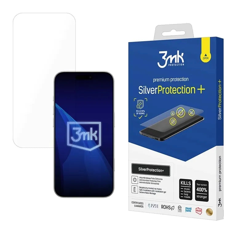 3mk SilverProtection+ – apsauginė plėvelė, skirta iPhone 17