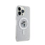 Karl Lagerfeld Karl & Choupette Glitter MagSafe dėklas, skirtas iPhone 15 Pro Max (skaidrus)