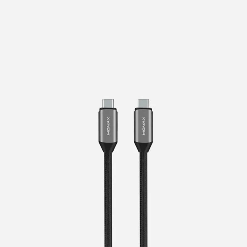 Momax Elite Link USB-C „Power Delivery“ laidas, 1 m (juodas)