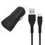 „Energizer HardCase“ – USB-A 1 A automobilinis įkroviklis + „Micro USB“ laidas (juodas)