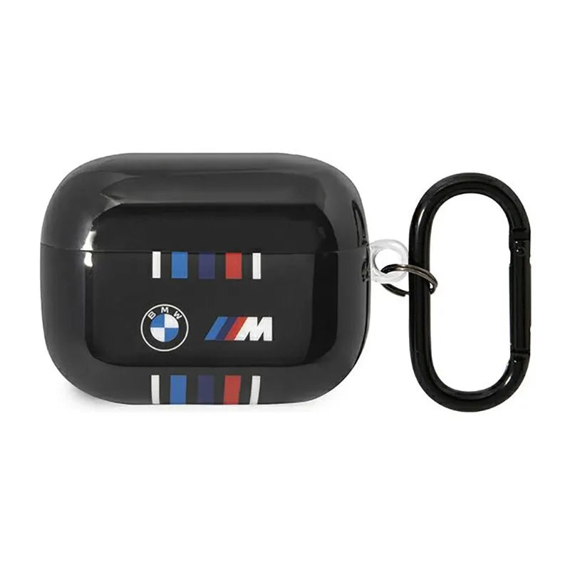 BMW Multiple Coloured Lines dėklas, skirtas Apple AirPods Pro (juodas)