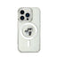 Karl Lagerfeld Karl & Choupette Glitter Magsafe - Dėklas iPhone 15 Pro (Skaidrus)