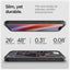 Spigen Ultra Hybrid Mag MagSafe – dėklas, skirtas iPhone 17e / 16e (Zero One Black)