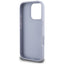 Guess Hot Stamp 4G Pattern Triangle Metal Logo – dėklas iPhone 16 Pro Max (violetinis)