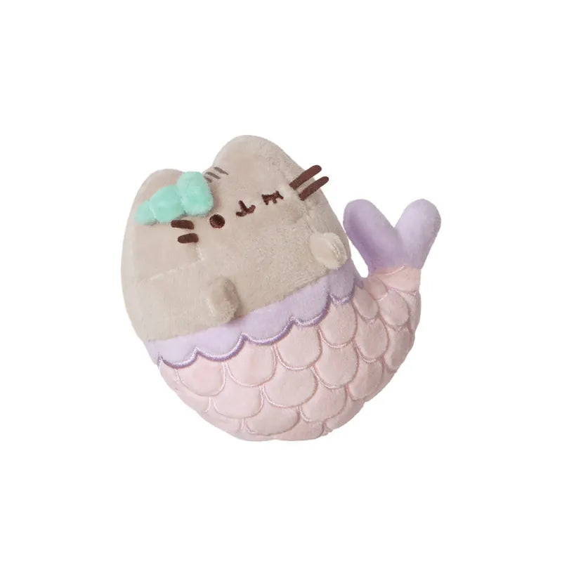 Pusheen – pliušinis žaislas undinėlė su kriaukle 12 cm