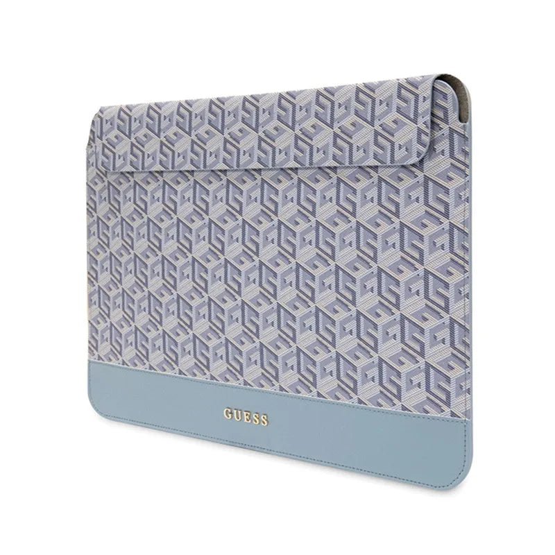 Guess GCube Stripes Sleeve – 14" nešiojamojo kompiuterio dėklas (mėlynas)