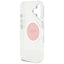 Guess IML Metal Colored Circle Classic Logo MagSafe - Dėklas iPhone 16 (rožinis)