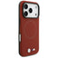 BMW M FW Metal Logo MagSafe dėklas iPhone 17 Pro (raudonas)