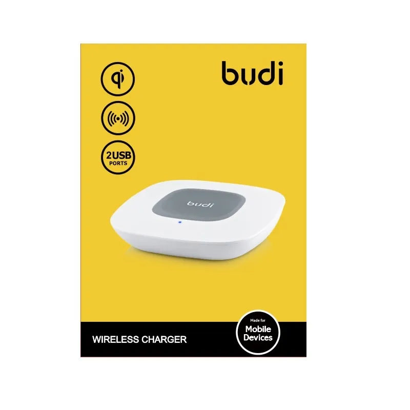Budi – Qi sertifikuotas belaidis telefono įkroviklis