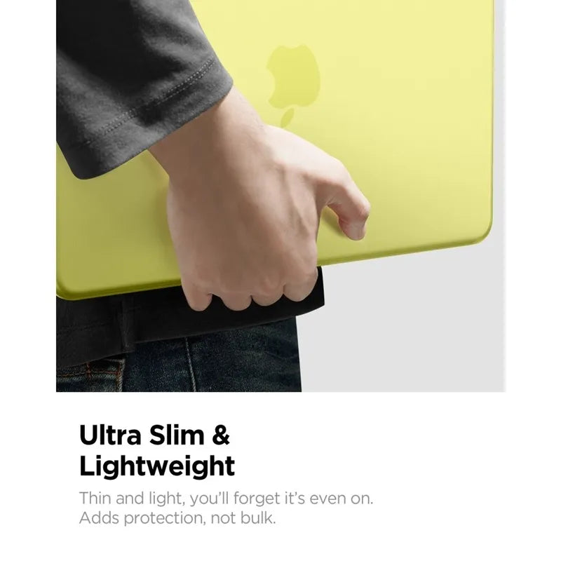 Spigen AirSkin – MacBook Neo dėklas (Frost Citrus)