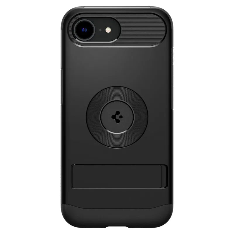 Spigen Slim Armor Mag MagSafe – Dėklas iPhone 17e / 16e (Juodas)