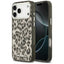 Karl Lagerfeld IML Leopard Pattern MagSafe – dėklas, skirtas iPhone 17 Pro Max (rudas)