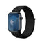 Crong Nylon Reflex – sportinis dirželis Apple Watch 38/40/41/42 mm (juodas)