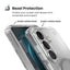 Speck Presidio Perfect-Clear Magnet – Samsung Galaxy S26+ MagSafe dėklas (Skaidrus/Skaidrus/Sidabrinis)
