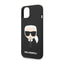 Karl Lagerfeld Silicone Ikonik Karl`s Head – Dėklas iPhone 14 Plus (juodas)