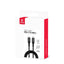 Crong Soft Link – 100W PD 5A USB-C į USB-C laidas 120cm (juodas)