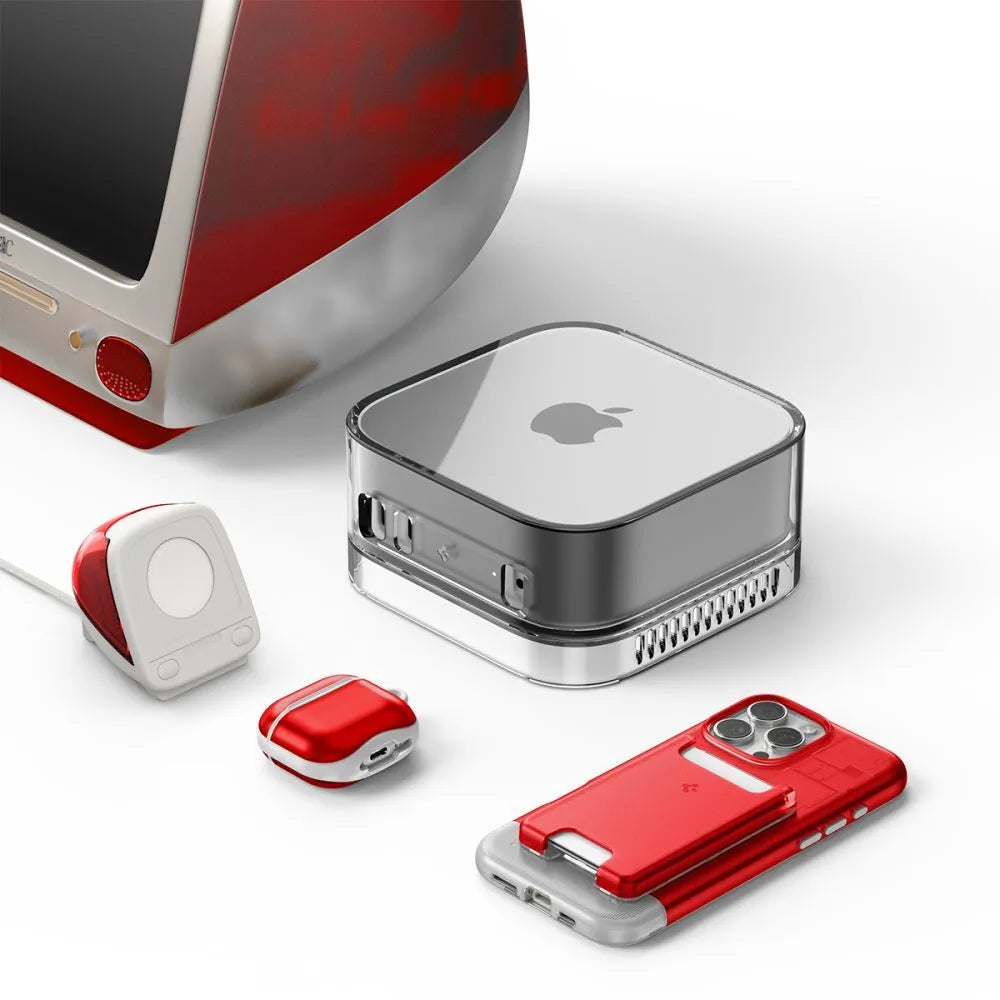 Spigen Classic C1 – Apple Watch įkrovimo stovas (Ruby)