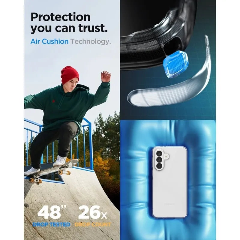 Spigen Liquid Crystal – Dėklas Samsung Galaxy A37 5G (skaidrus)
