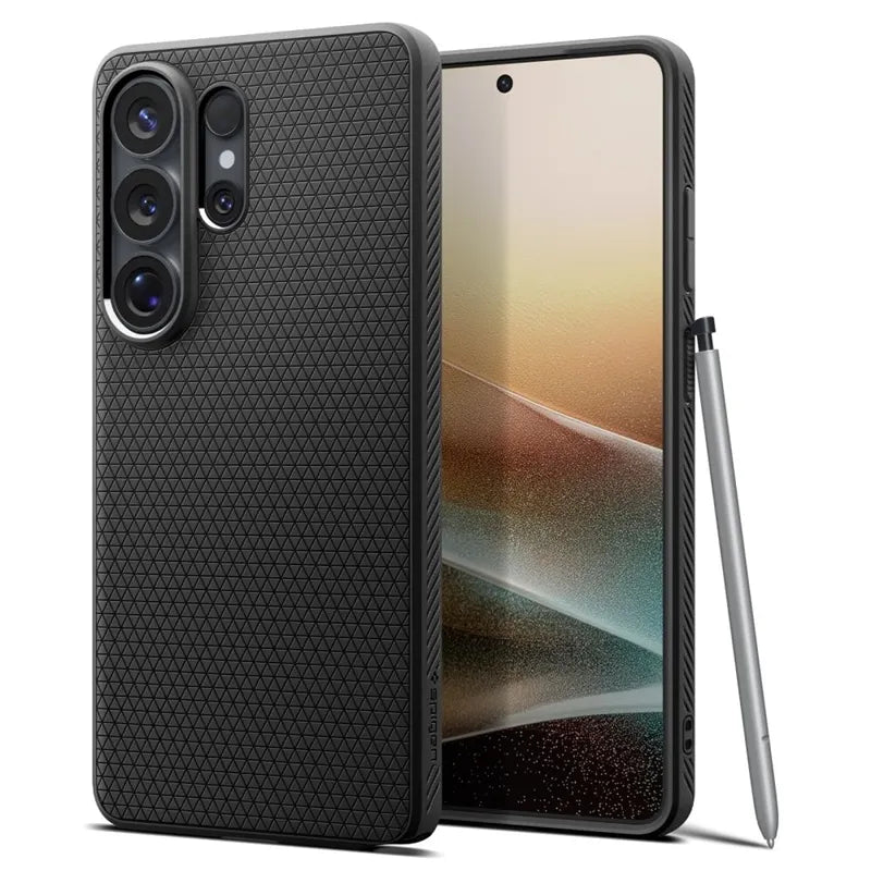 Spigen Liquid Air – dėklas Samsung Galaxy S26 Ultra (matinė juoda)