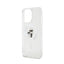 Karl Lagerfeld Karl & Choupette Glitter MagSafe dėklas, skirtas iPhone 15 Pro Max (skaidrus)