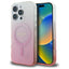 Guess IML Glitter Gradient MagSafe – dėklas iPhone 16 Pro (rožinis)