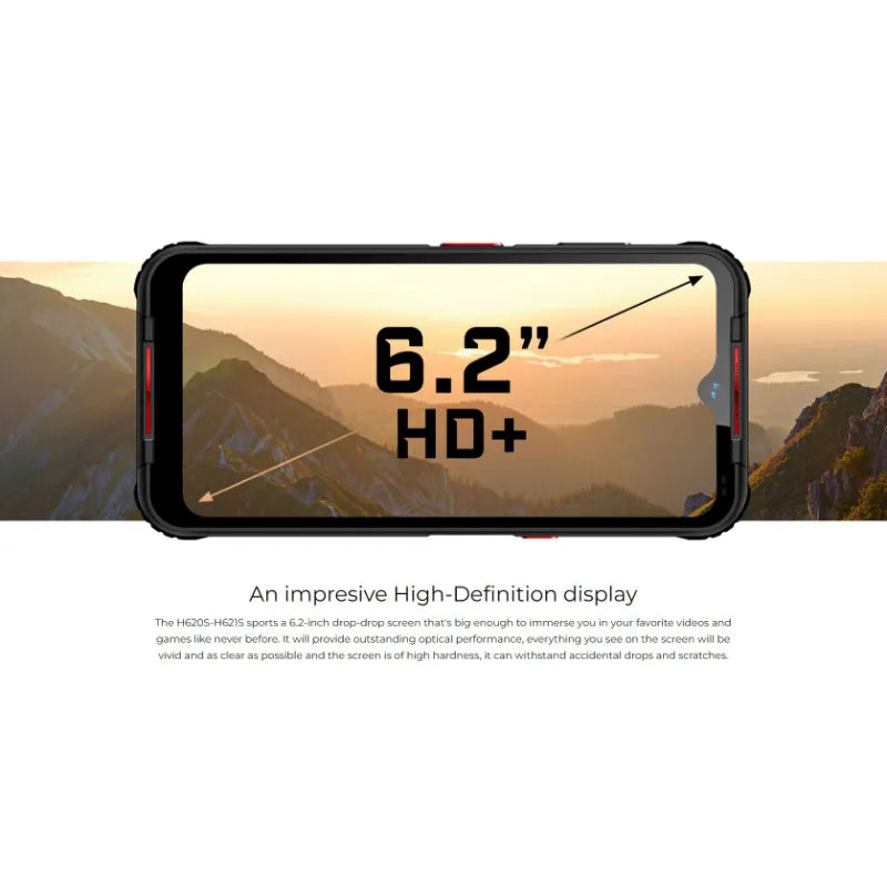 Energizer HardCase H620S - išmanusis telefonas 4GB RAM 64GB 6.2" 4G Dual Sim ES (juodas)