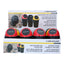 Dunlop – automobilinė šiukšliadėžė 400 ml 10x17 cm (geltona / juoda)