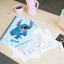 Disney Stitch – A4 formato segtuvas su elastine juosta ir 30 skaidrių įmaučių